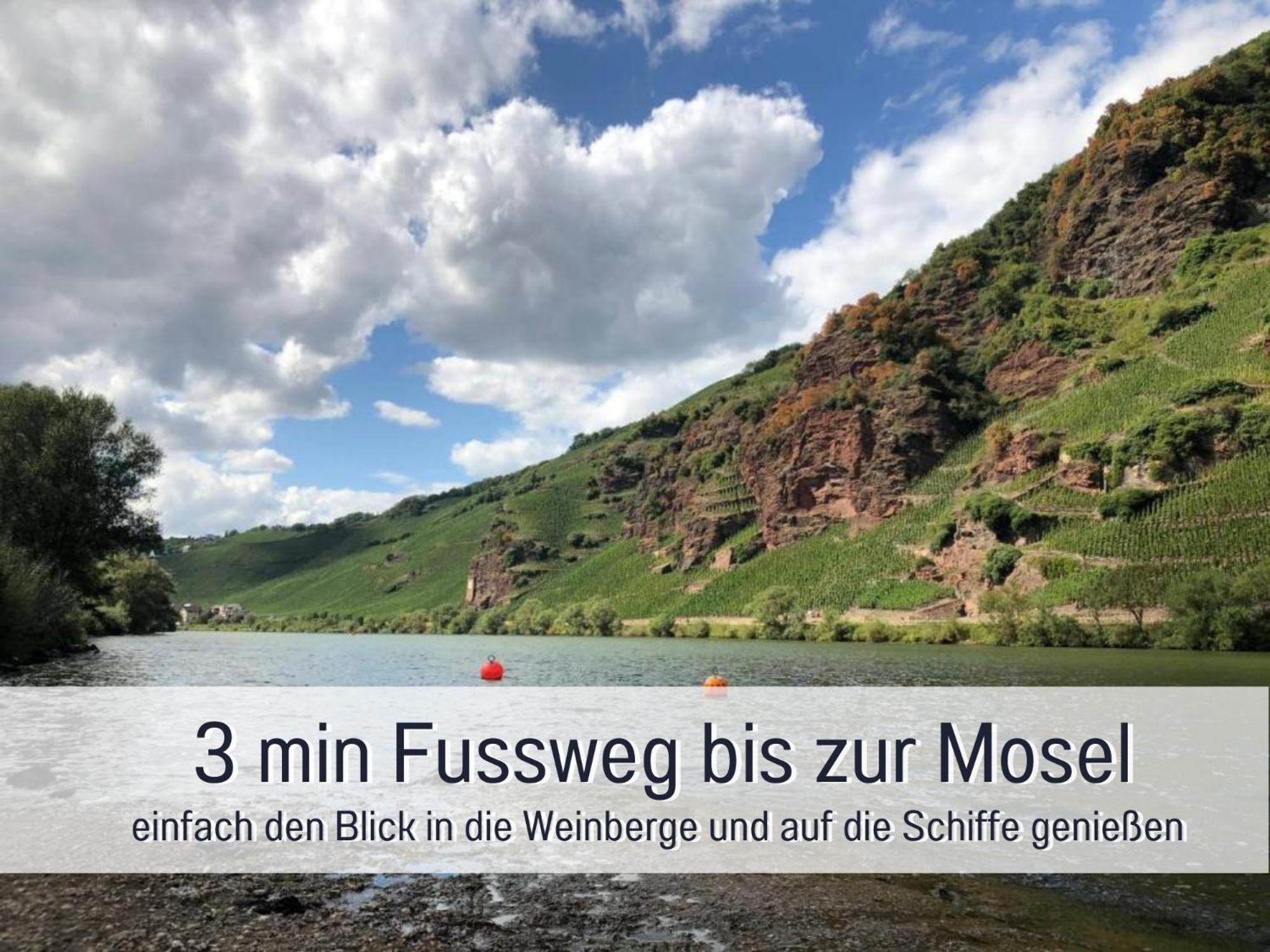 Ferienhaus Schwaab-Scherr, Genau Zwischen Bernkastel-Kues Und Traben-Trarbach, Mit Kostenlosem Oepnv-Ticket Fuer Bus Und Bahn, Parkplaetzen, Fahrradgarage Und Vielen Tipps Эрден Экстерьер фото
